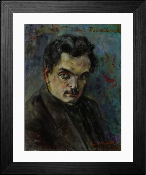 Framed Print : Portrait of Toivo Kuula, c1910s. Creator: Eemu Myntti Framed Print : Portrait of Toivo Kuula, c1910s. Creator: Eemu Myntti