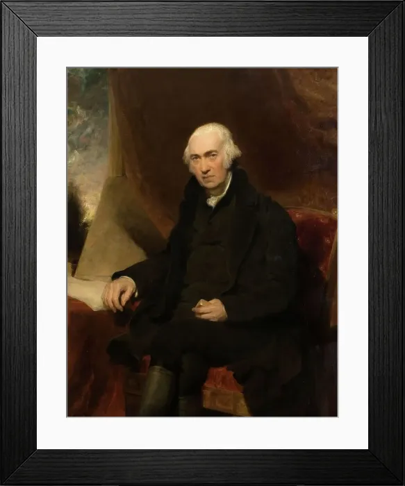 Framed Print : Portrait of James Watt (1736-1819), 1813. Creator: Thomas Lawrence Framed Print : Portrait of James Watt (1736-1819), 1813. Creator: Thomas Lawrence
