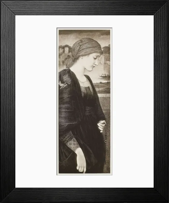Framed Print : Flamma Vestalis, c1888, (1900). Creator: Unknown Framed Print : Flamma Vestalis, c1888, (1900). Creator: Unknown