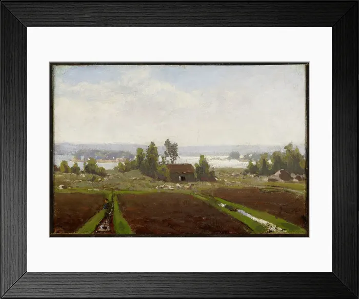 Framed Print : Auteretta, 1874. Creator: Fanny Churberg Framed Print : Auteretta, 1874. Creator: Fanny Churberg