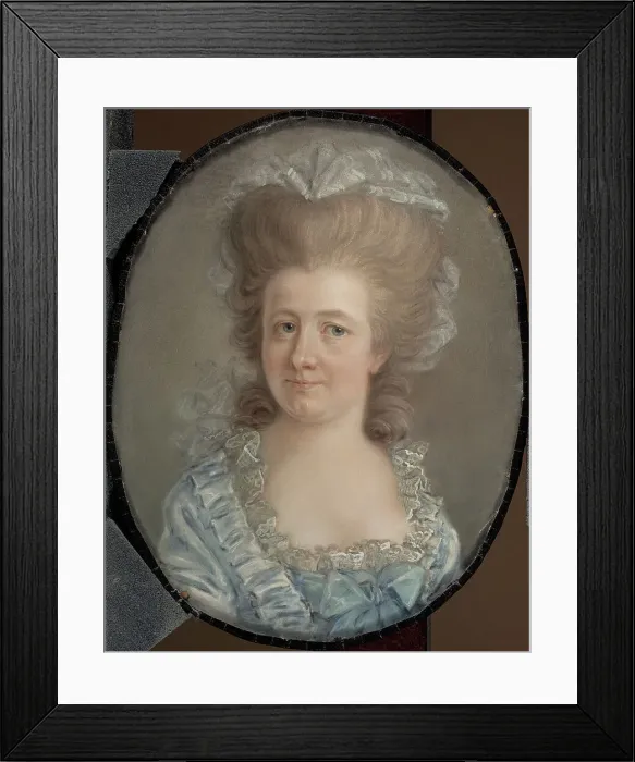 Framed Print : Baroness Maria Sofia Juliana von Blixen, 1768-1786. Creator: Gustaf Lundberg Framed Print : Baroness Maria Sofia Juliana von Blixen, 1768-1786. Creator: Gustaf Lundberg