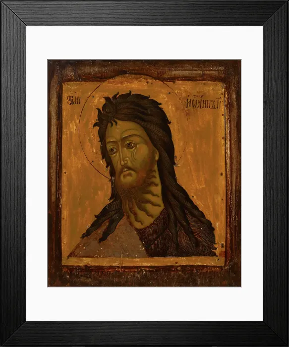 Framed Print : Saint John the Baptist, 1750-1815. Creator: Unknown Framed Print : Saint John the Baptist, 1750-1815. Creator: Unknown
