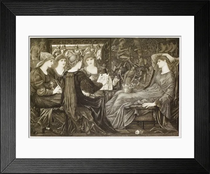Framed Print : Laus Veneris, c1870s, (1900). Creator: Unknown Framed Print : Laus Veneris, c1870s, (1900). Creator: Unknown