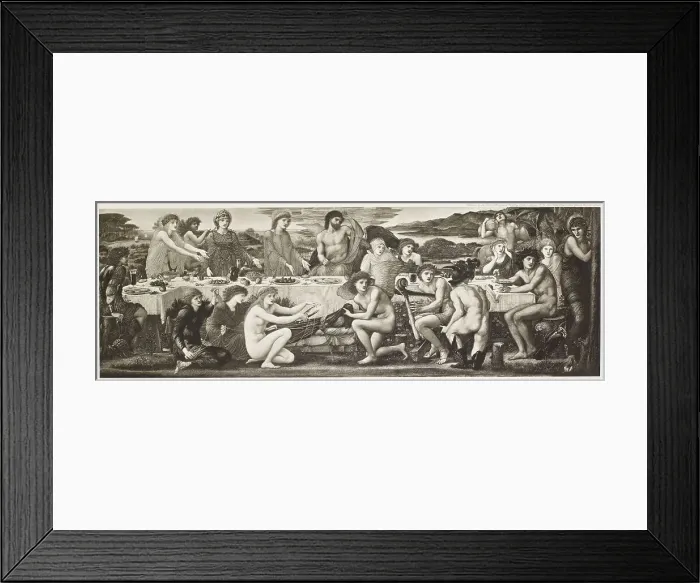 Framed Print : The Feast of Peleus, c1872, (1900). Creator: Unknown Framed Print : The Feast of Peleus, c1872, (1900). Creator: Unknown