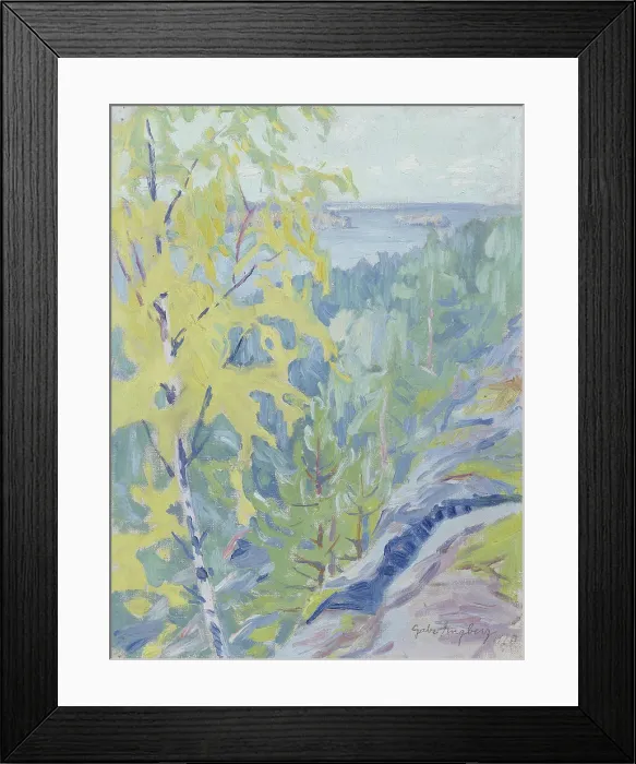 Framed Print : Fell Landscape, 1910. Creator: Gabriel Engberg Framed Print : Fell Landscape, 1910. Creator: Gabriel Engberg