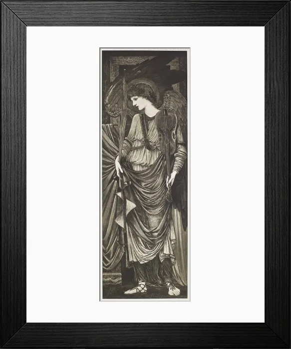 Framed Print : Angel of the Martyrs (with Violin), c1880s, (1900). Creator: Unknown Framed Print : Angel of the Martyrs (with Violin), c1880s, (1900). Creator: Unknown