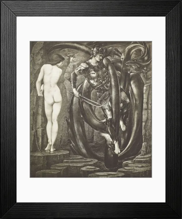 Framed Print : The Perseus Series - Doom Fulfilled, c1880s, (1900). Creator: Unknown Framed Print : The Perseus Series - Doom Fulfilled, c1880s, (1900). Creator: Unknown