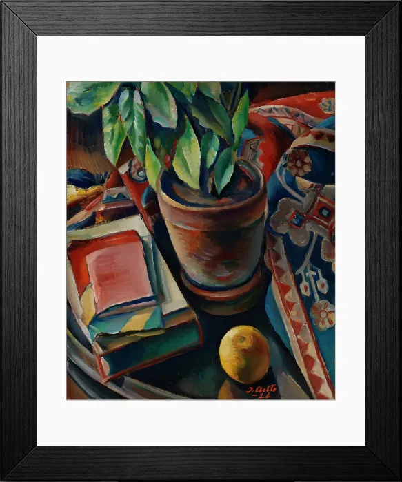 Framed Print : Still Life, 1926. Creator: Ilmari Aalto Framed Print : Still Life, 1926. Creator: Ilmari Aalto