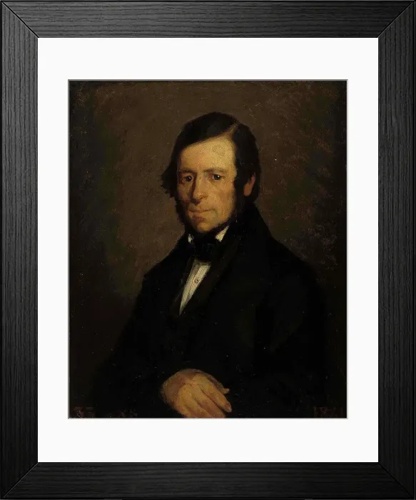 Framed Print : Monsieur Frigot, 1841. Creator: Jean Francois Millet Framed Print : Monsieur Frigot, 1841. Creator: Jean Francois Millet
