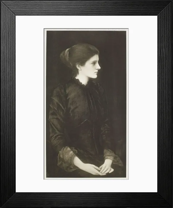 Framed Print : Amy Gaskell Bonham, c1892, (1900). Creator: Unknown Framed Print : Amy Gaskell Bonham, c1892, (1900). Creator: Unknown