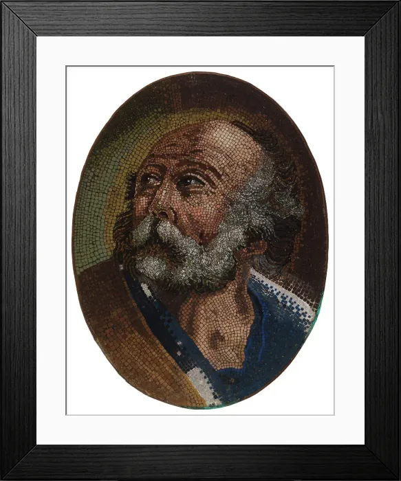 Framed Print : Apostle Peter, 1800-1899. Creator: Unknown Framed Print : Apostle Peter, 1800-1899. Creator: Unknown