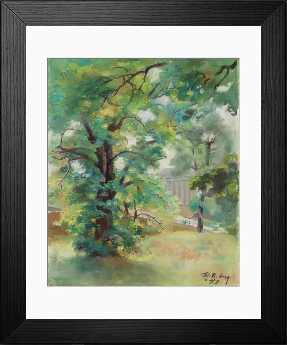 Framed Print : View from the Parliament House Park, 1943. Creator: William Rosenberg Framed Print : View from the Parliament House Park, 1943. Creator: William Rosenberg