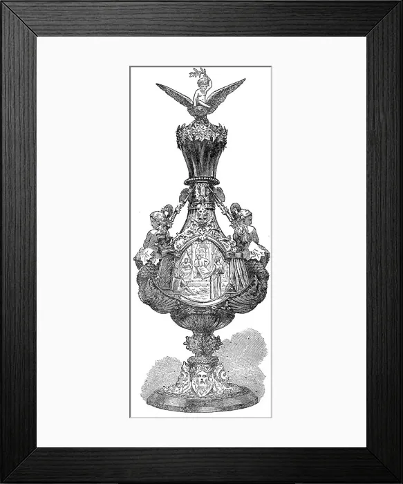 Framed Print : The Brighton Race Cup, 1871. Creator: Unknown Framed Print : The Brighton Race Cup, 1871. Creator: Unknown