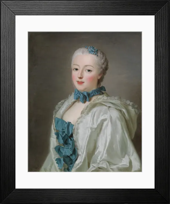 Framed Print : Françoise Marguerite de Sévigné, Countess of Grignan, 1753. Creator: Alexander Roslin Framed Print : Françoise Marguerite de Sévigné, Countess of Grignan, 1753. Creator: Alexander Roslin