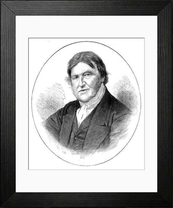Framed Print : The late Sir T. D. Acland, of Devon, 1871. Creator: Unknown Framed Print : The late Sir T. D. Acland, of Devon, 1871. Creator: Unknown