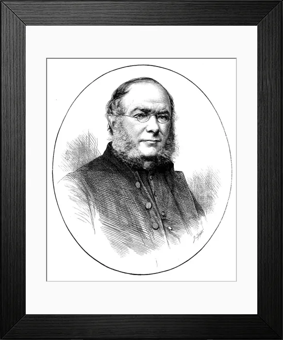 Framed Print : The late Very Rev. H. L. Mansel, D.D. Dean of St. Paul's, 1871. Creator: R. Taylor Framed Print : The late Very Rev. H. L. Mansel, D.D. Dean of St. Paul's, 1871. Creator: R. Taylor