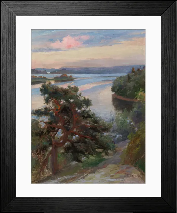 Framed Print : Landscape from Haikko, 1892-1893. Creator: Albert Edelfelt Framed Print : Landscape from Haikko, 1892-1893. Creator: Albert Edelfelt