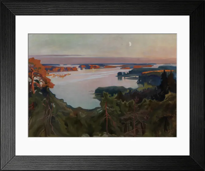 Framed Print : View over Haikko, 1899. Creator: Albert Edelfelt Framed Print : View over Haikko, 1899. Creator: Albert Edelfelt
