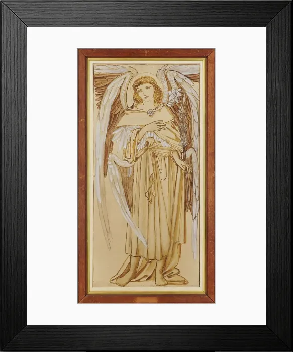 Framed Print : The Angels of the Hierarchy - Dominions, 1873. Creator: Sir Edward Coley Burne-Jones Framed Print : The Angels of the Hierarchy - Dominions, 1873. Creator: Sir Edward Coley Burne-Jones