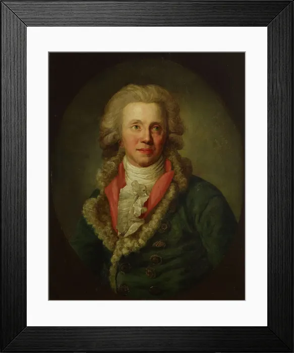 Framed Print : Actor Christian Wilhelm Opitz, 1790-1791. Creator: Anton Graff Framed Print : Actor Christian Wilhelm Opitz, 1790-1791. Creator: Anton Graff