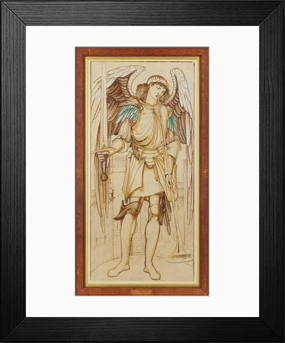 Framed Print : The Angels of the Hierarchy - Archangeli, 1873. Creator: Sir Edward Coley Burne-Jones Framed Print : The Angels of the Hierarchy - Archangeli, 1873. Creator: Sir Edward Coley Burne-Jones