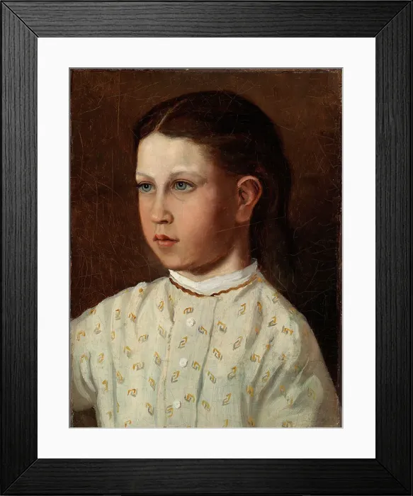 Framed Print : Ellen Edelfelt, 1876. Creator: Albert Edelfelt Framed Print : Ellen Edelfelt, 1876. Creator: Albert Edelfelt