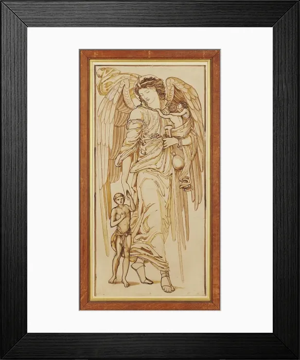Framed Print : The Angels of the Hierarchy - Angeli, 1873. Creator: Sir Edward Coley Burne-Jones Framed Print : The Angels of the Hierarchy - Angeli, 1873. Creator: Sir Edward Coley Burne-Jones