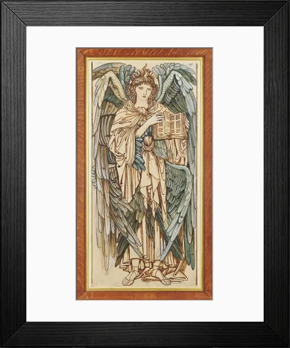 Framed Print : The Angels of the Hierarchy - Cherubim, 1873. Creator: Sir Edward Coley Burne-Jones Framed Print : The Angels of the Hierarchy - Cherubim, 1873. Creator: Sir Edward Coley Burne-Jones