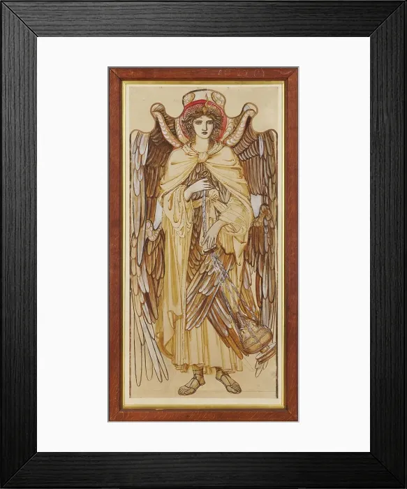 Framed Print : The Angels of the Hierarchy - Seraphim, 1873. Creator: Sir Edward Coley Burne-Jones Framed Print : The Angels of the Hierarchy - Seraphim, 1873. Creator: Sir Edward Coley Burne-Jones