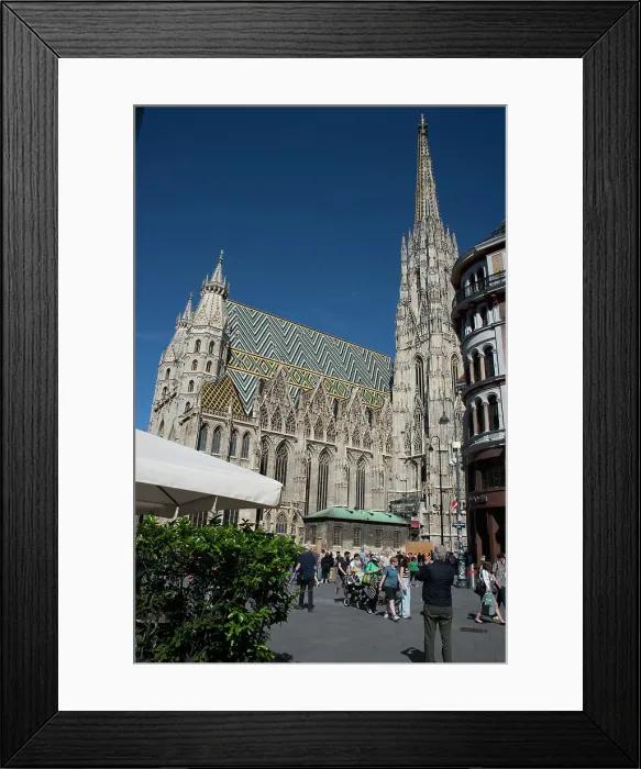 Framed Print : Stephansdom, or St Stephen's Cathedral, old Vienna, Austria, 2022. Creator: Ethel Davies Framed Print : Stephansdom, or St Stephen's Cathedral, old Vienna, Austria, 2022. Creator: Ethel Davies