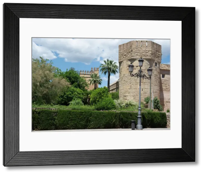 Framed Print : Exterior of The Alcázar (de los Reyes Cristianos or Christian Kings), Cordoba, Spain, 2023. Creator: Ethel Davies Framed Print : Exterior of The Alcázar (de los Reyes Cristianos or Christian Kings), Cordoba, Spain, 2023. Creator: Ethel Davies