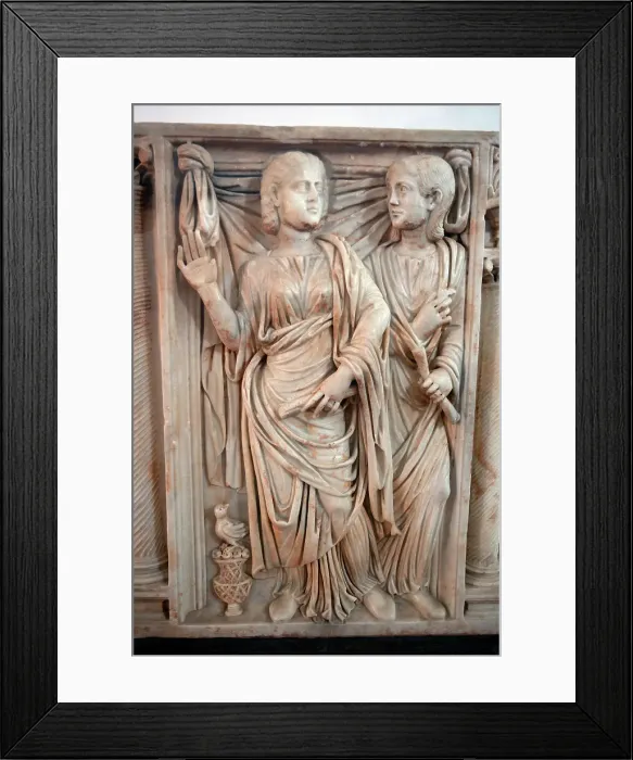 Framed Print : Roman tomb from the Alcázar, Cordoba, Spain, 2023. Creator: Ethel Davies Framed Print : Roman tomb from the Alcázar, Cordoba, Spain, 2023. Creator: Ethel Davies