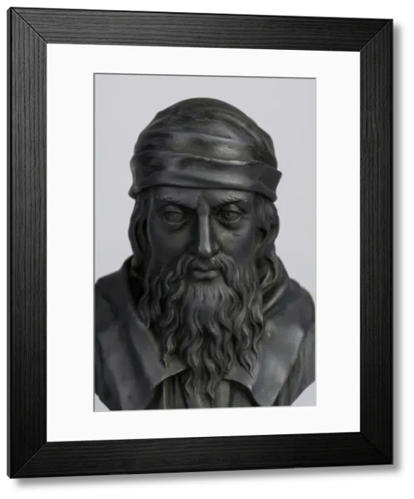 Framed Print : Aristotle, 1774-80. Creator: Wedgwood & Bentley Framed Print : Aristotle, 1774-80. Creator: Wedgwood & Bentley