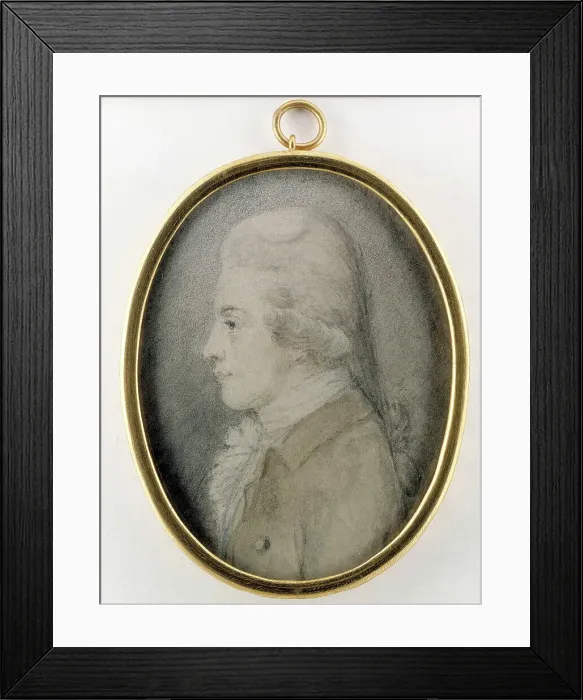 Framed Print : Portrait of a young man. Creator: Lorentz Svensson Sparrgren Framed Print : Portrait of a young man. Creator: Lorentz Svensson Sparrgren