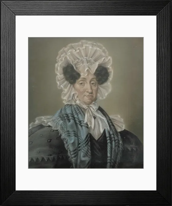 Framed Print : Anna Sofia König. Creator: Carl Ludwig Von Plötz Framed Print : Anna Sofia König. Creator: Carl Ludwig Von Plötz