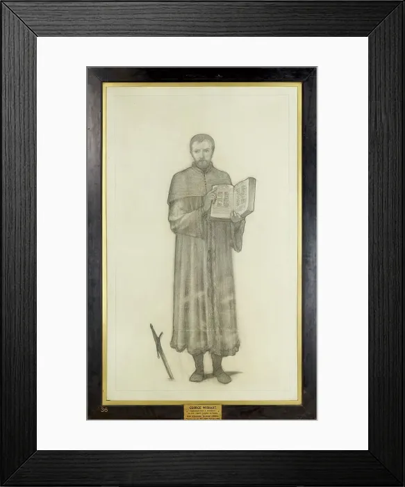 Framed Print : George Wishart, 1888-89. Creator: Sir Edward Coley Burne-Jones Framed Print : George Wishart, 1888-89. Creator: Sir Edward Coley Burne-Jones