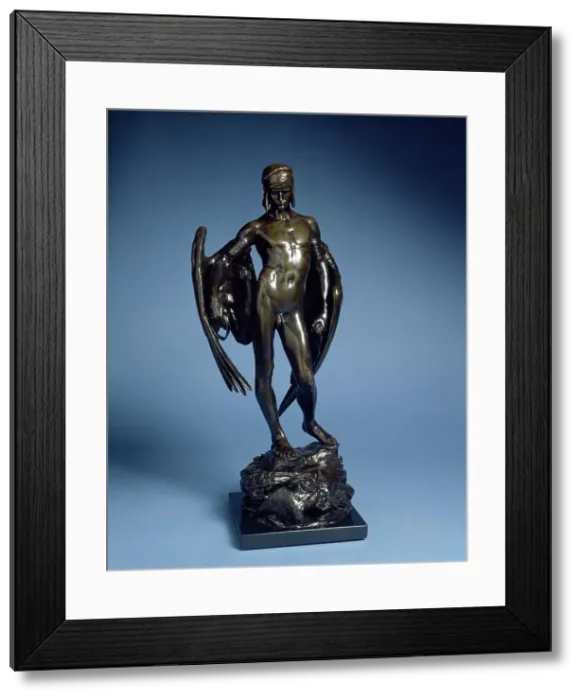 Framed Print : Icarus, 1884. Creator: Alfred Gilbert Framed Print : Icarus, 1884. Creator: Alfred Gilbert