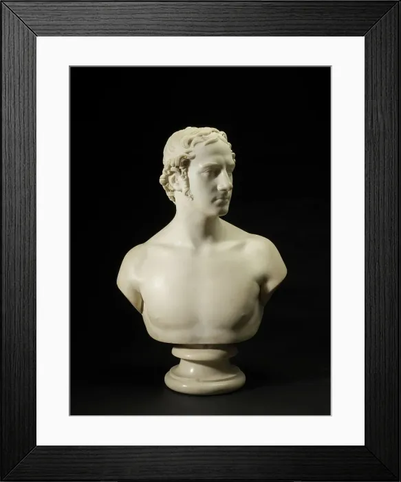 Framed Print : Bust of Edward Johnstone, 1819. Creator: Francis Legatt Chantrey Framed Print : Bust of Edward Johnstone, 1819. Creator: Francis Legatt Chantrey