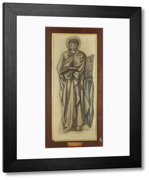 Framed Print : St Luke, 1865-7. Creator: Sir Edward Coley Burne-Jones Framed Print : St Luke, 1865-7. Creator: Sir Edward Coley Burne-Jones