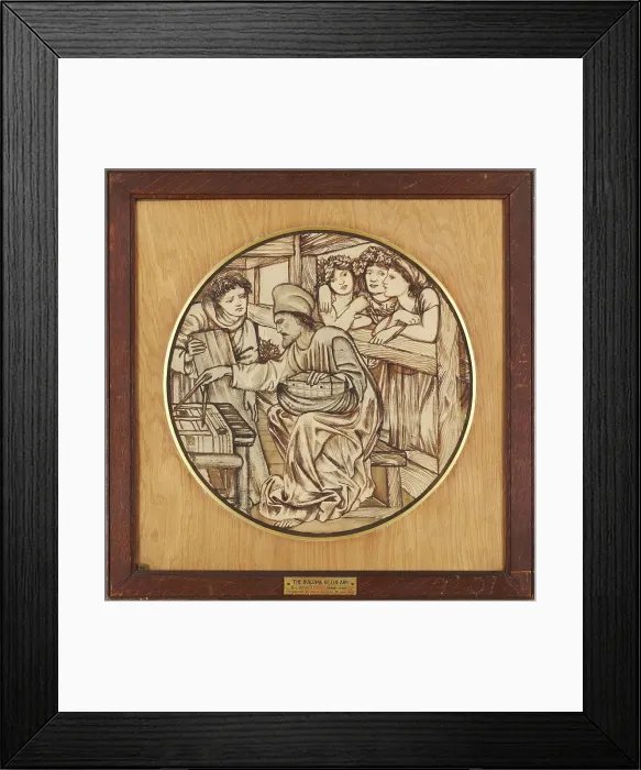 Framed Print : The Building of the Ark, 1863. Creator: Sir Edward Coley Burne-Jones Framed Print : The Building of the Ark, 1863. Creator: Sir Edward Coley Burne-Jones