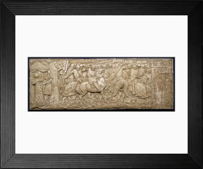 Framed Print : The Battle of the Kings, (undated, pre-1928). Creator: Arthur Joseph Gaskin Framed Print : The Battle of the Kings, (undated, pre-1928). Creator: Arthur Joseph Gaskin