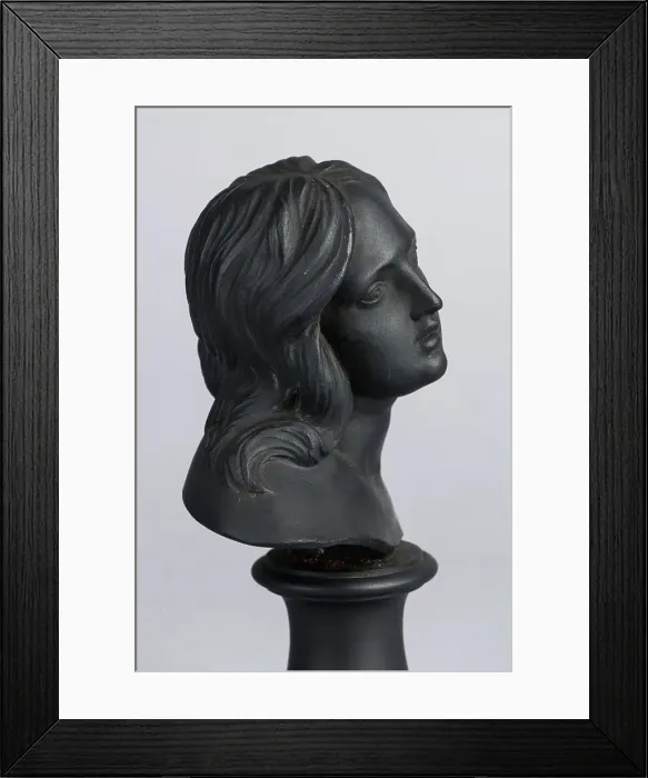 Framed Print : Cleopatra, 1780-90. Creator: William Hackwood Framed Print : Cleopatra, 1780-90. Creator: William Hackwood
