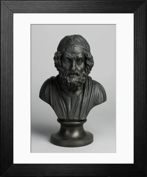 Framed Print : Homer, 1779-80. Creator: Wedgwood & Bentley Framed Print : Homer, 1779-80. Creator: Wedgwood & Bentley