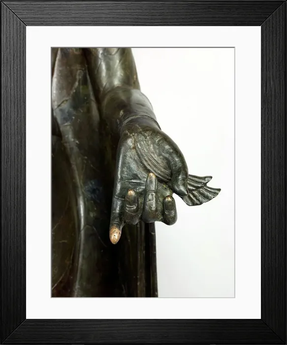 Framed Print : The Sultanganj Buddha, 500-700. Creator: Unknown Framed Print : The Sultanganj Buddha, 500-700. Creator: Unknown