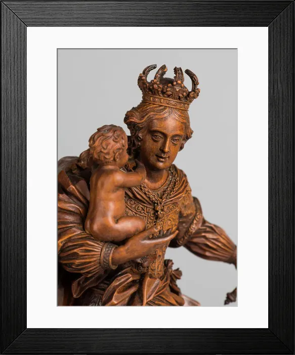 Framed Print : Virgin and Child, 1600-1700. Creator: Unknown Framed Print : Virgin and Child, 1600-1700. Creator: Unknown