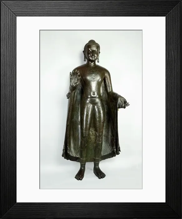 Framed Print : The Sultanganj Buddha, 500-700. Creator: Unknown Framed Print : The Sultanganj Buddha, 500-700. Creator: Unknown