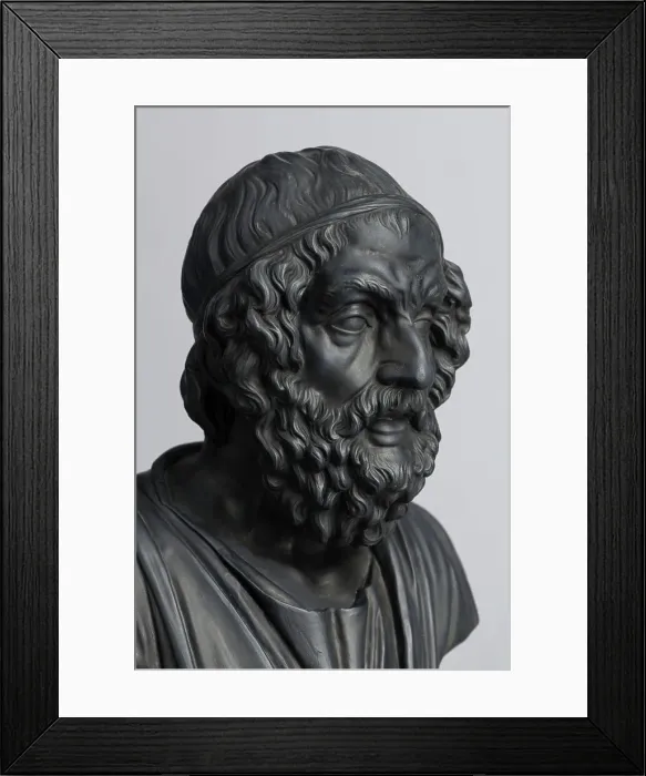 Framed Print : Homer, 1779-80. Creator: Wedgwood & Bentley Framed Print : Homer, 1779-80. Creator: Wedgwood & Bentley