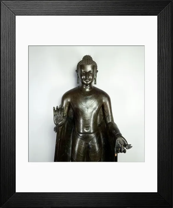 Framed Print : The Sultanganj Buddha, 500-700. Creator: Unknown Framed Print : The Sultanganj Buddha, 500-700. Creator: Unknown