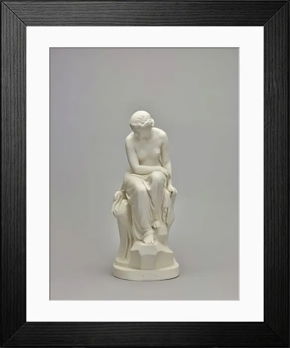 Framed Print : Solitude, 1856. Creator: Minton Framed Print : Solitude, 1856. Creator: Minton