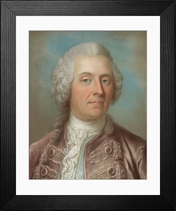 Framed Print : Baron Johan Wilhelm Sprengporten, c1750s. Creator: Gustaf Lundberg Framed Print : Baron Johan Wilhelm Sprengporten, c1750s. Creator: Gustaf Lundberg